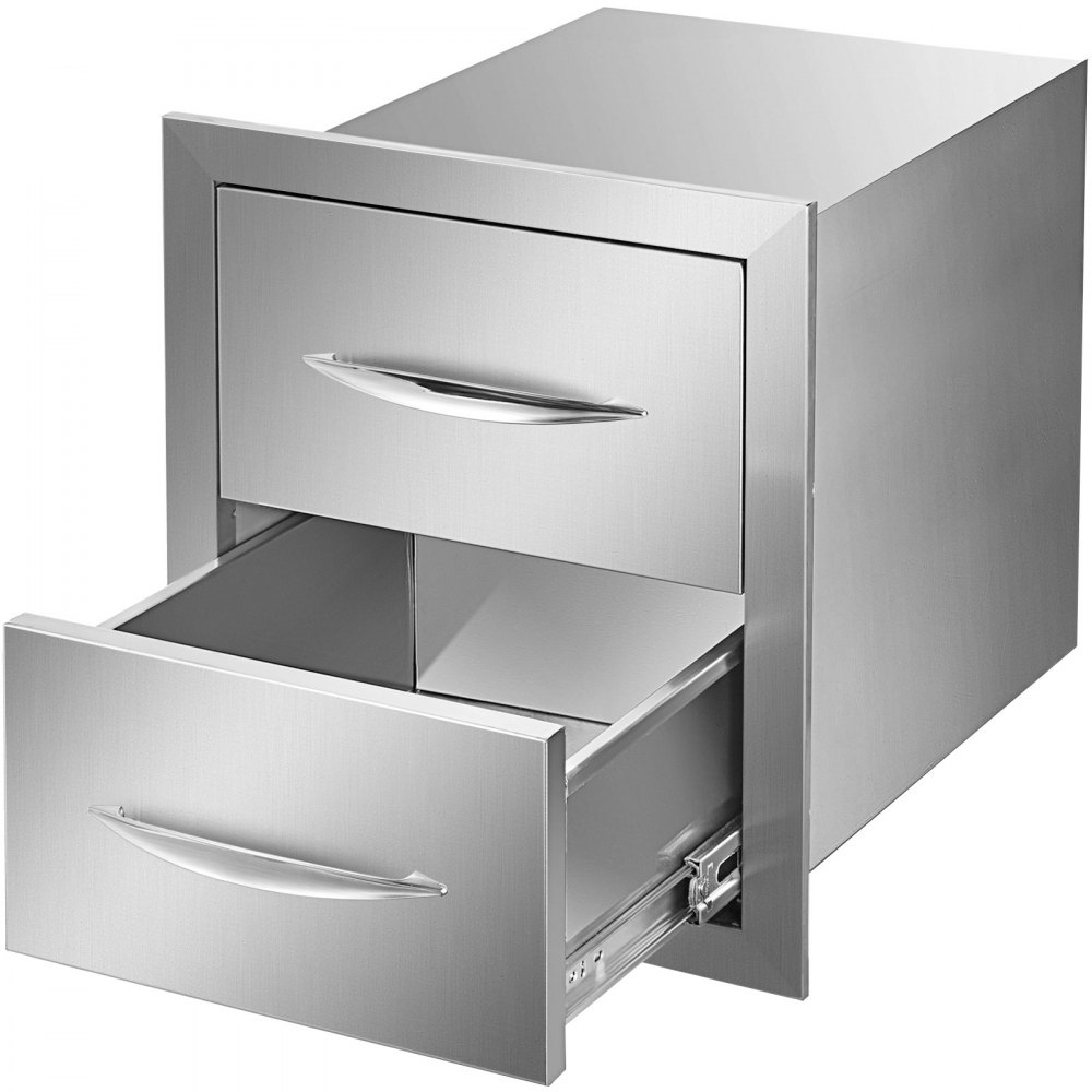 Bbq Doppelschubladen Schubfach 35x40cm Aussenküche Aussenbereich Bauwagen