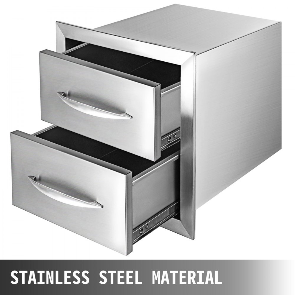 Bbq Doppelschubladen Schubfach 35x40cm Aussenküche Aussenbereich Bauwagen