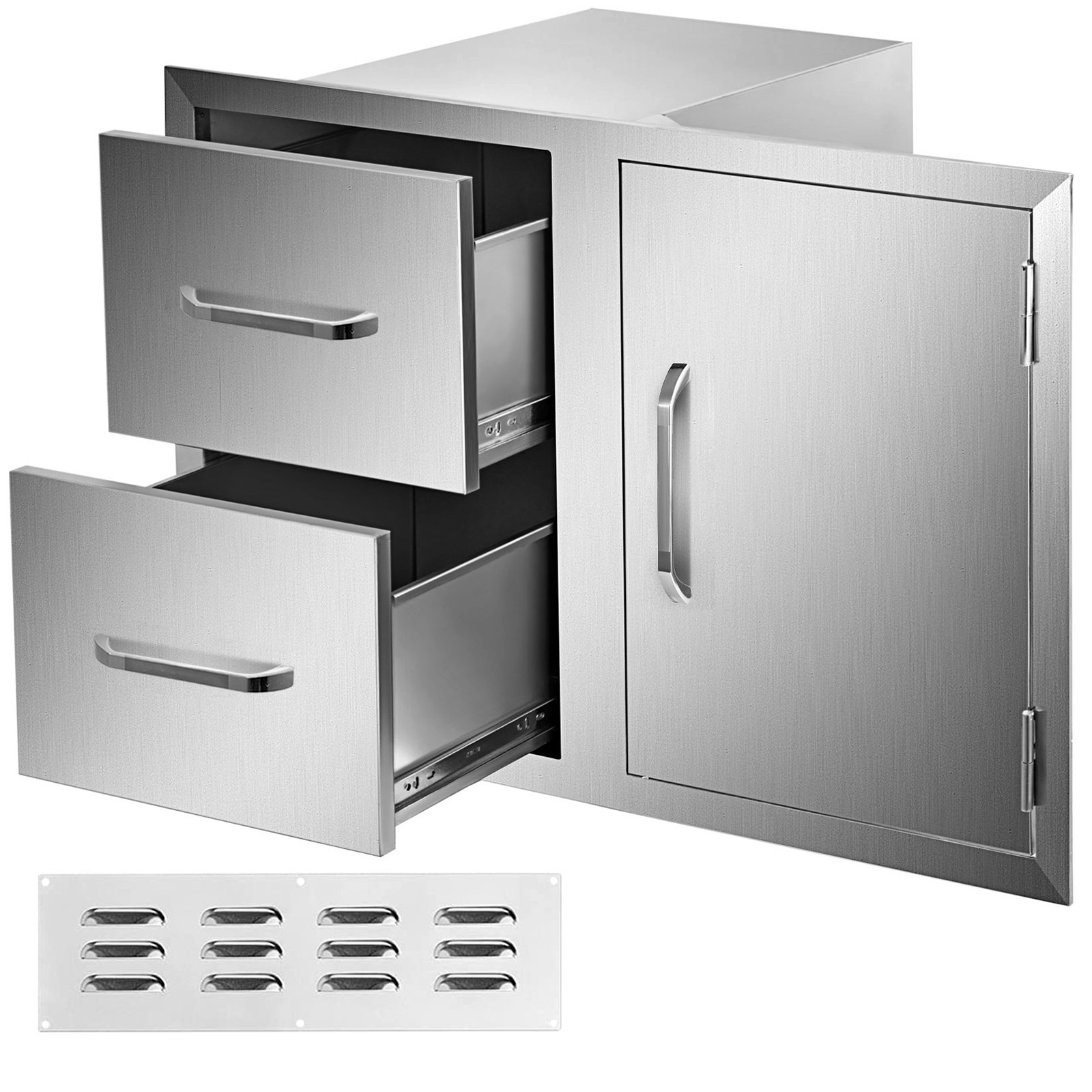 Bbq Tür Doppelschubladen 90 X 60 Cm Küchenschrank Arbeitsschrank Gas Grill