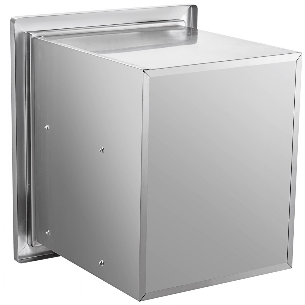 Vevor Grillschrank Edelstahl Bbq Doppelschubladen 385x565x520 Mm Außenküche