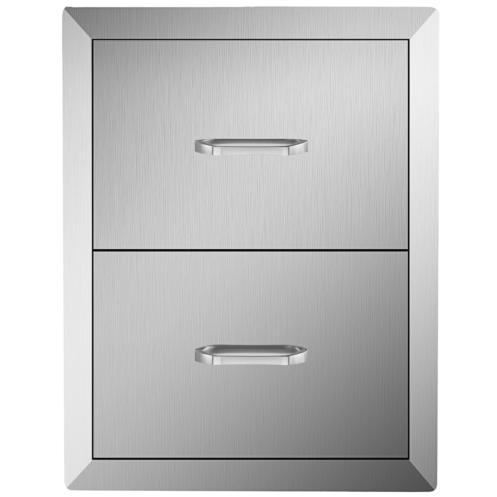 Vevor Grillschrank Edelstahl Bbq Doppelschubladen 385x565x520 Mm Außenküche