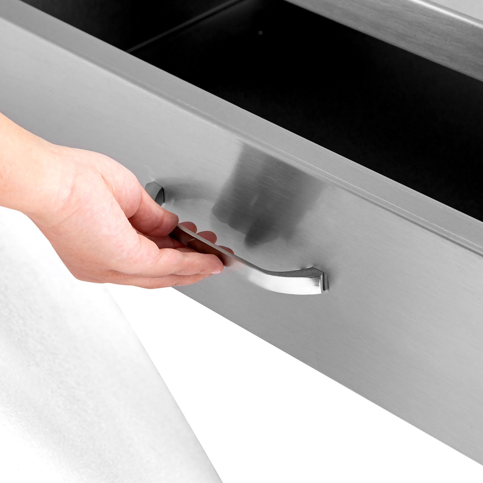 Vevor Bbq Schubladen Aussenküche Schubfach 660x202x400 Mm Edelstahl Einbau