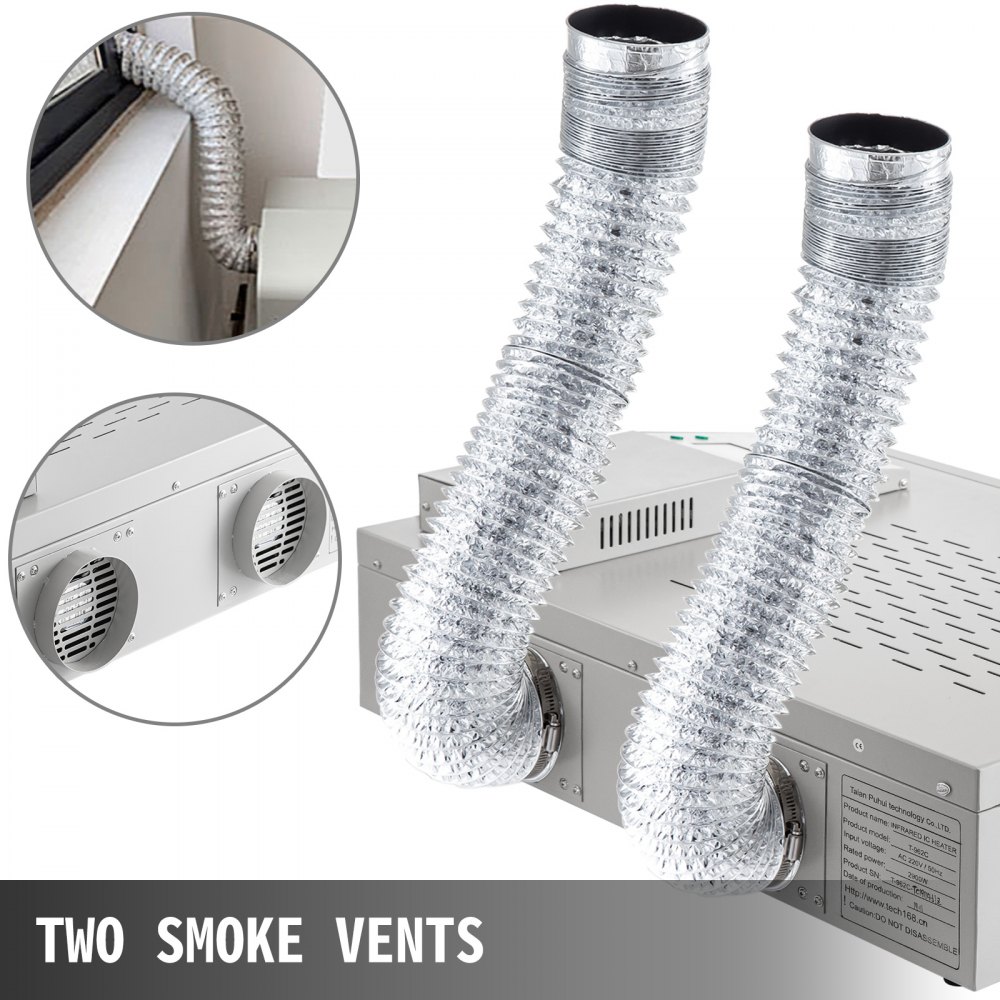 T962c Reflow Ofen Reflow Lötmaschine 400x600 Mm Smd Bga Infrarot Schweißgerät