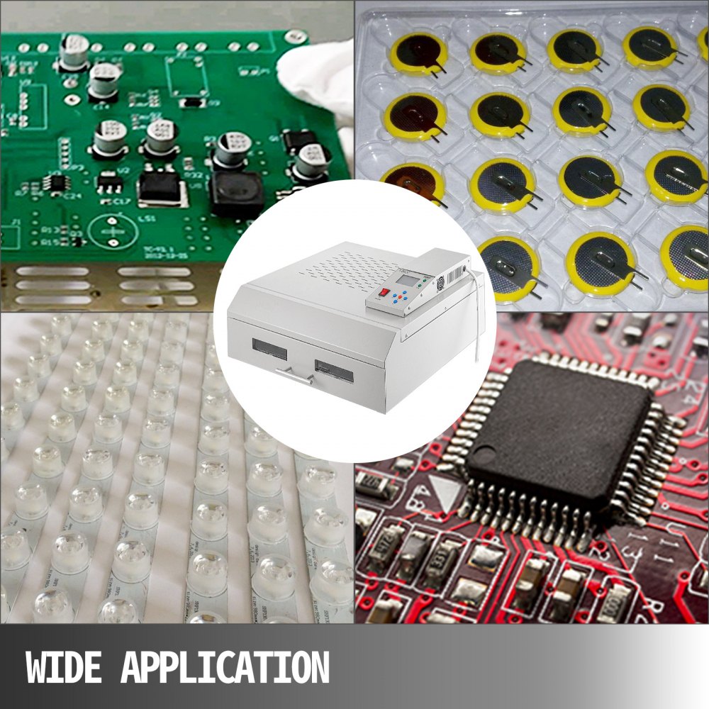 T962c Reflow Ofen Reflow Lötmaschine 400x600 Mm Smd Bga Infrarot Schweißgerät