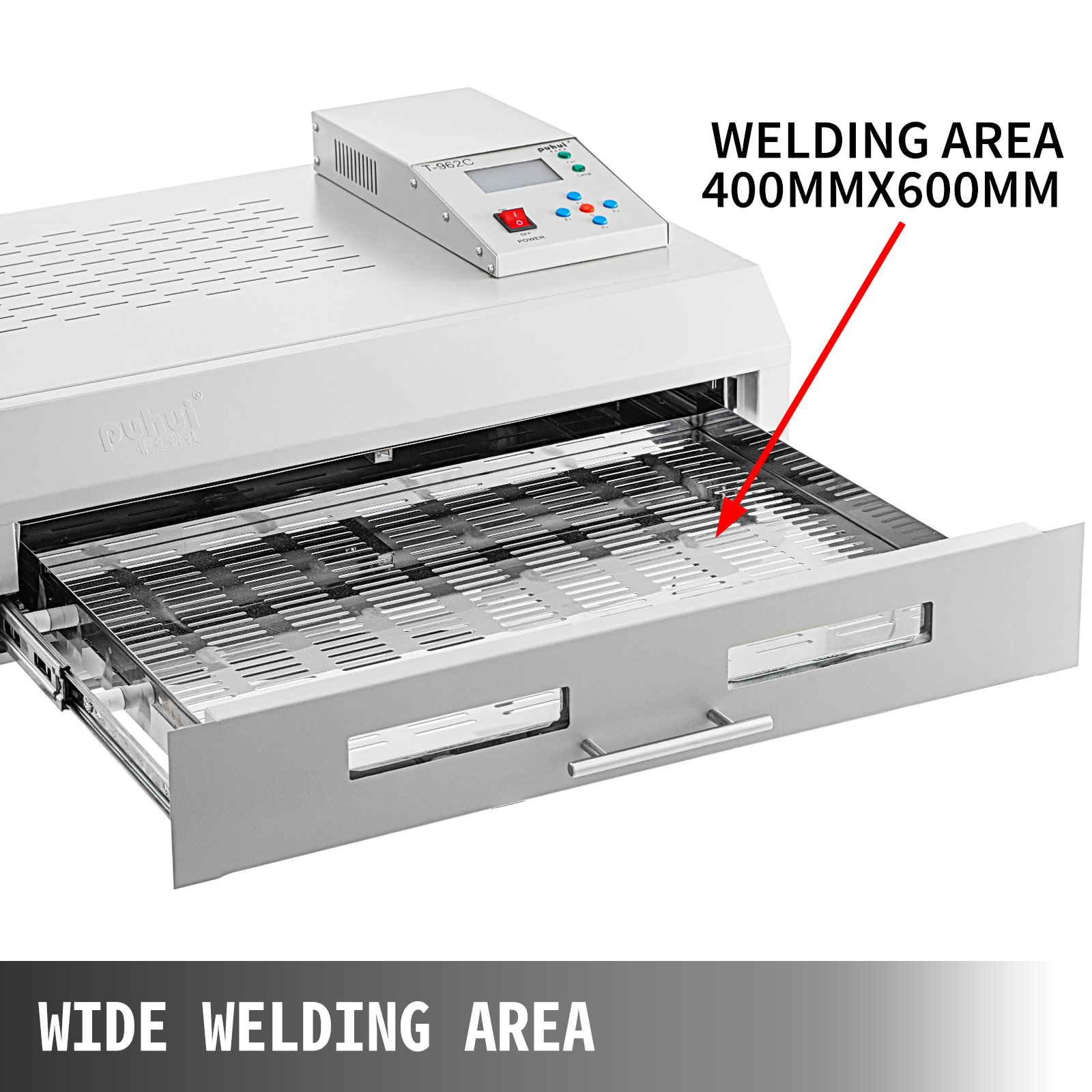 T962c Reflow Ofen Reflow Lötmaschine 400x600 Mm Smd Bga Infrarot Schweißgerät