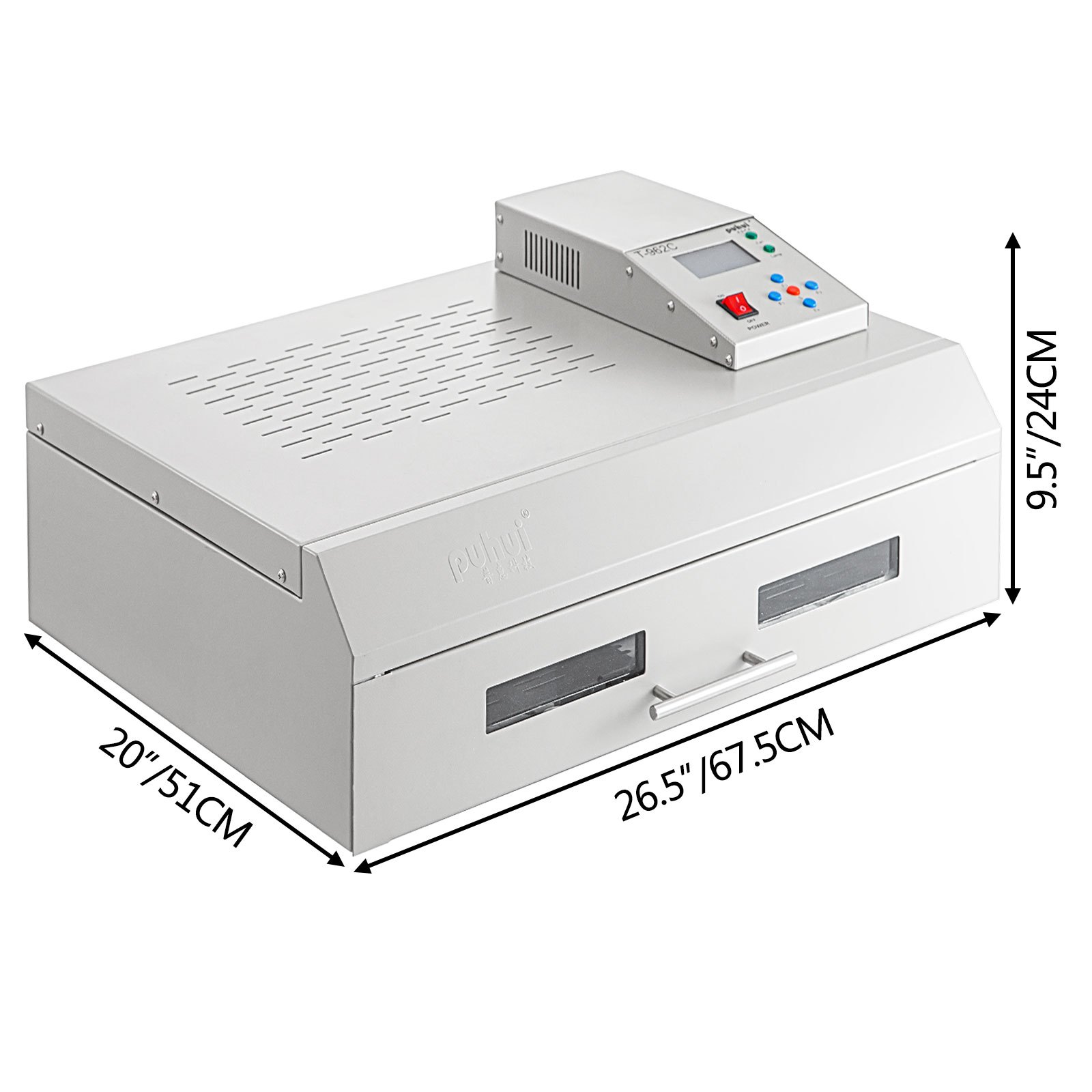 T962c Reflow Ofen Reflow Lötmaschine 400x600 Mm Smd Bga Infrarot Schweißgerät