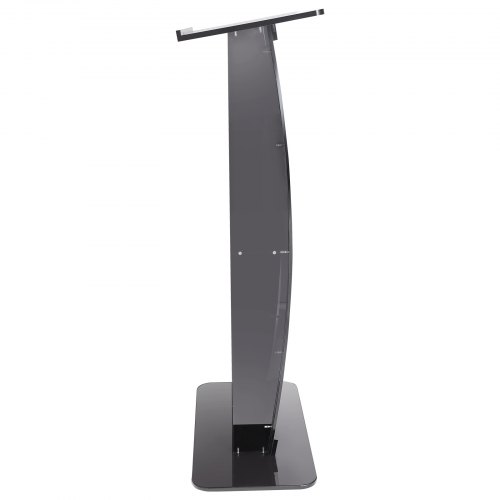 VEVOR Rednerpult 109cm - Acryl Podium Mit Ablagefach | Tragbar Für Konferenzen & Hochzeiten