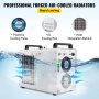 VEVOR Industrieller Wasserkühler CW-5200DG CO2 Laser Rohrkühler 6 L Wasserkühler zum Kühlen von CO2-Glaslaserröhre 220 V 10 L/ Min