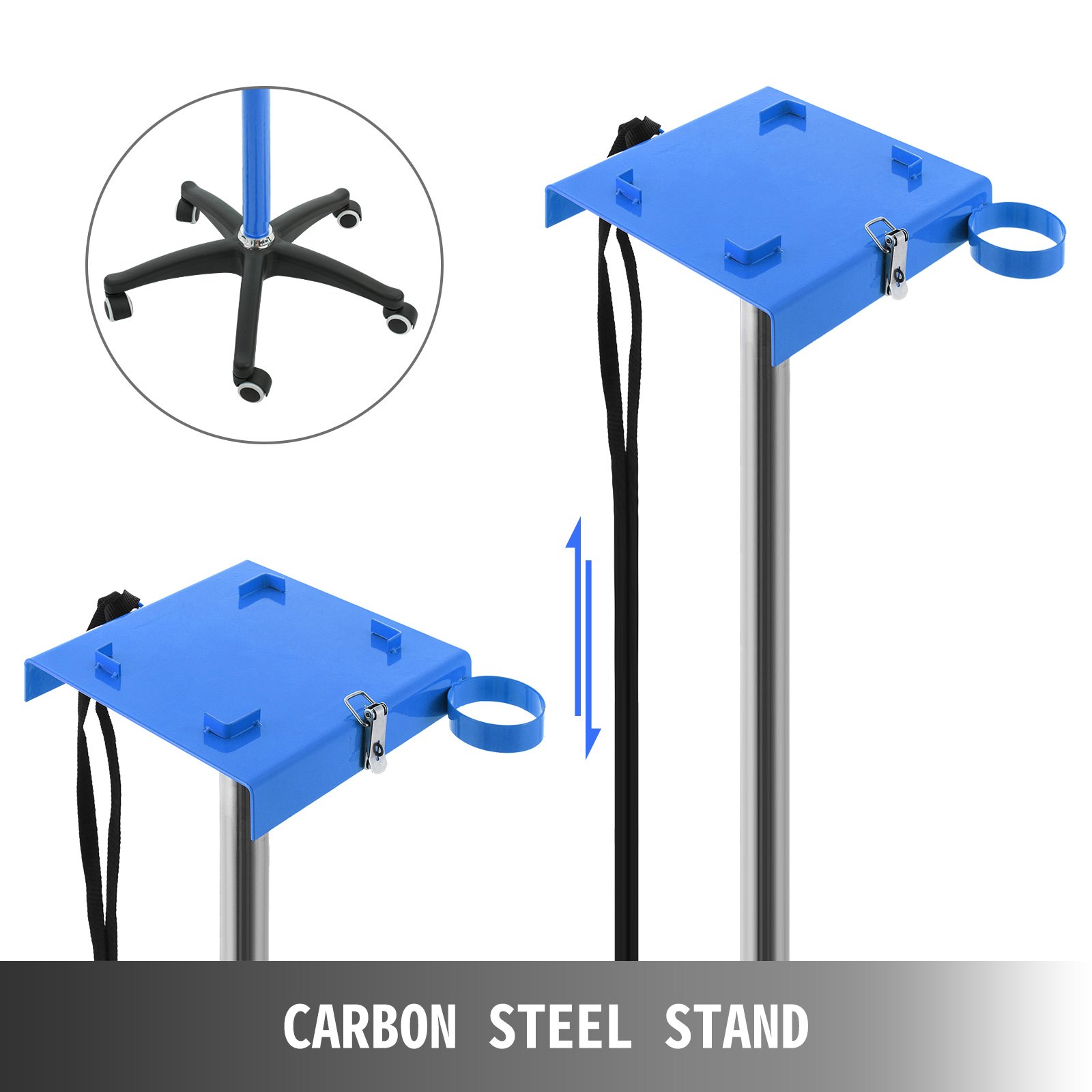 2800w Hundefön Flüsterfön Fell Trockner Stand Mit Schlauch Blau 20-50m/s