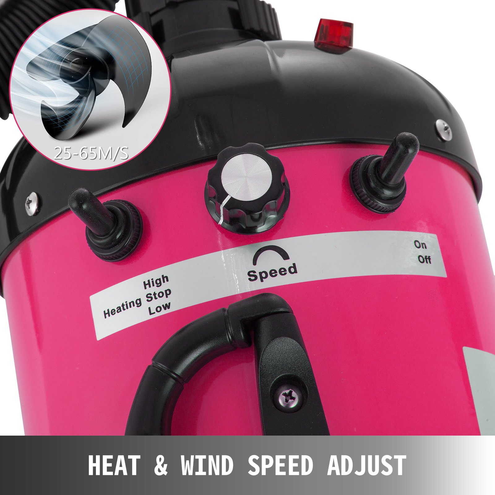 2800w Hundefön Tierfön Flüsterfön Hundetrockner Fön Pet Dog Cat Dryer Hairdryer