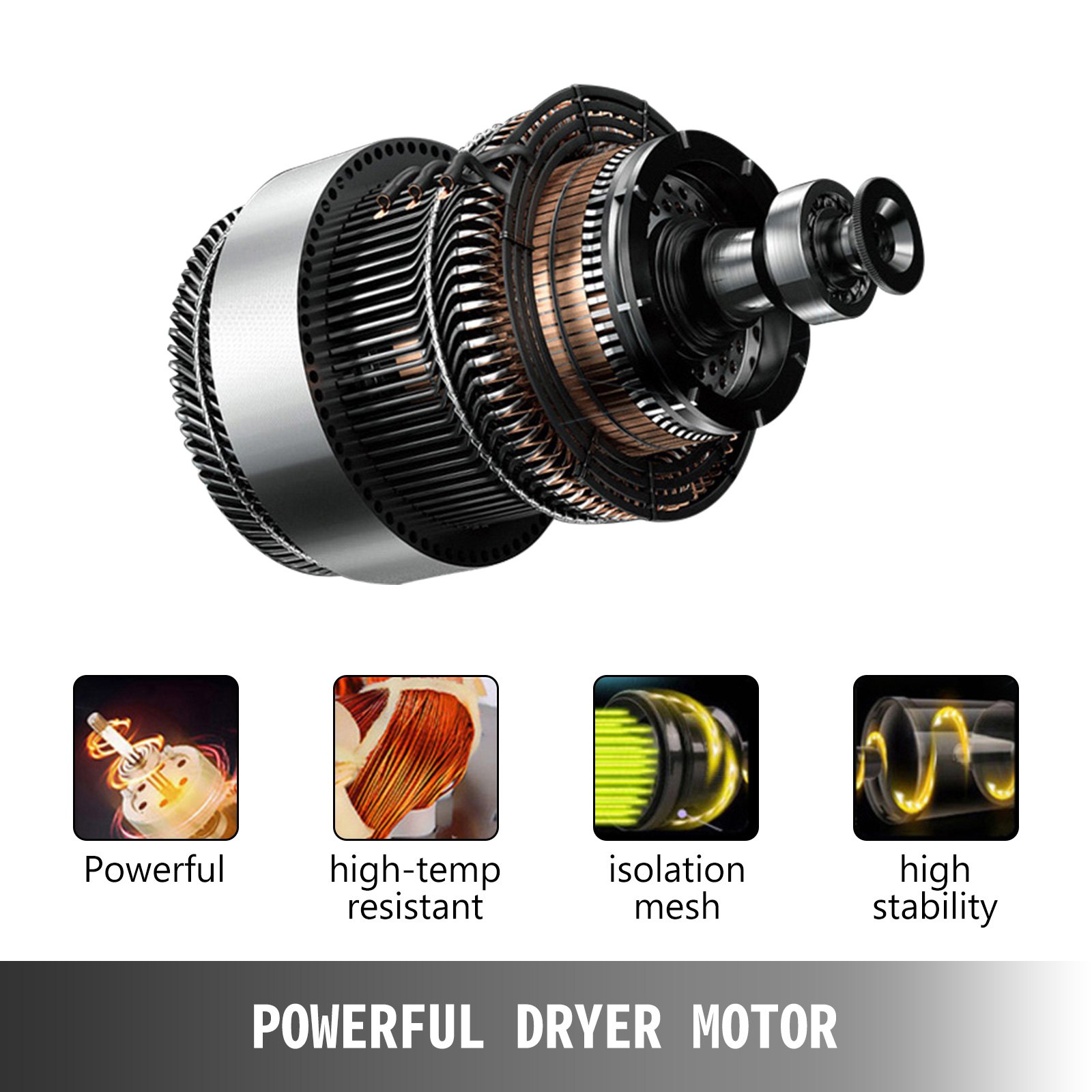 2800w Hundefön Tierfön Flüsterfön Hundetrockner Fön Pet Dog Cat Dryer Hairdryer