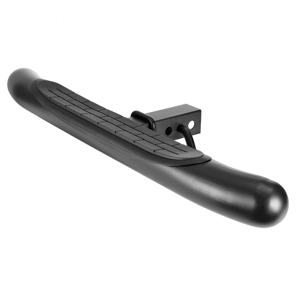 VEVOR Anhängerkupplungsstufe für 50,8 mm Empfänger, universeller Heckstoßstangenschutz (158,7 kg belastbar), rutschfeste Anhängerkupplungsstufe mit Stiftsatz & Stabilisator, für Lkw SUV Pickup