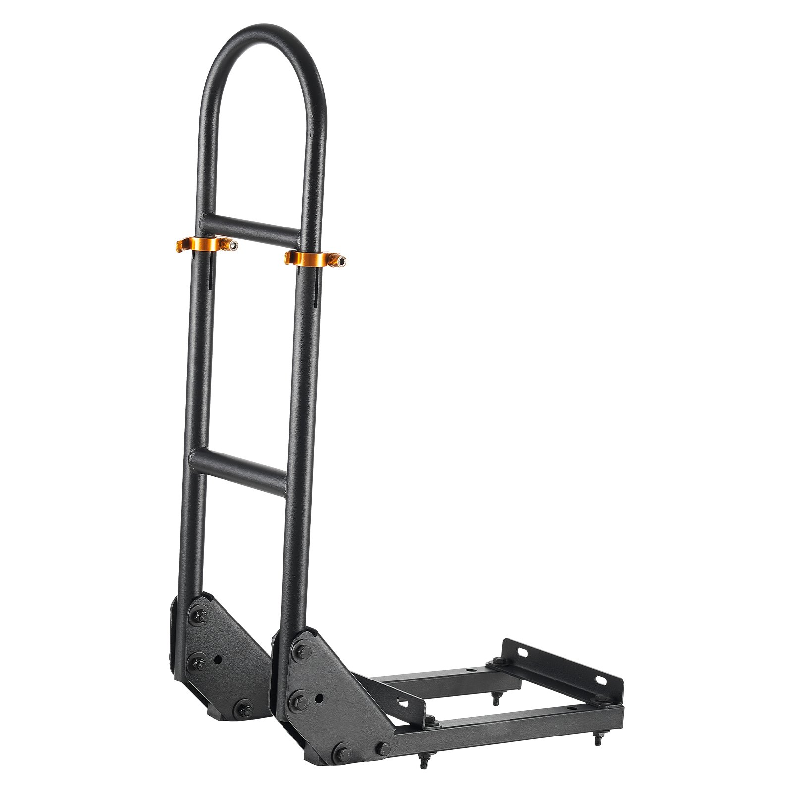 VEVOR Haltegriff für Golfwagen (450 x 235 x 905 mm) kompatibel mit den meisten Golfwagen mit Metallfußplatten, höhenverstellbarer (69,85-85,09 cm) Haltegriff aus Karbonstahl für den Rücksitz