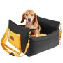 VEVOR Hunde Autositz Vorder-/Rücksitz Hundeautositz 585x560x330mm 11kg Schwarz