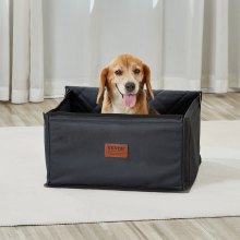 VEVOR Hunde Autositz Vorder/Rücksitz Rückbank Hundesitz Auto 45x45x55cm Schwarz