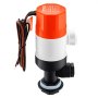 VEVOR 12 V 1100 GPH gerade Livewell-Belüftungspumpe für Boote mit doppeltem Einlass, ABA-Gehäuse, abnehmbarer Motorkartusche, korrosionsbeständiger Livewell-Belüftungspumpe für Süß- und Salzwasser