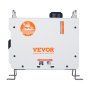 VEVOR 2 kW Dieselheizung 12 V/24 V All in One Diesel-Luftheizung, mit Bluetooth-App-Steuerung & Fernbedienung & Anzeigebildschirm & CO-Alarm, schnell aufheizende tragbare vertikale Dieselheizung