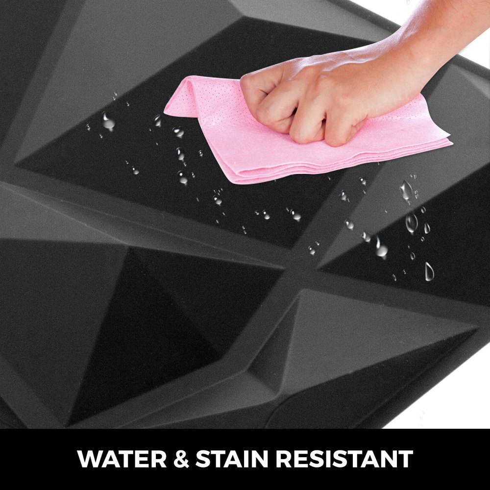 VEVOR  Wandpaneele Foam Fake Brick  Wand Ziegel PVC Wandaufkleber Selbstklebende Schaum Gefälschte 3D Wandaufkleber Wandpaneel für Home Deko(Winkel) 50x50 cm 13 Stk