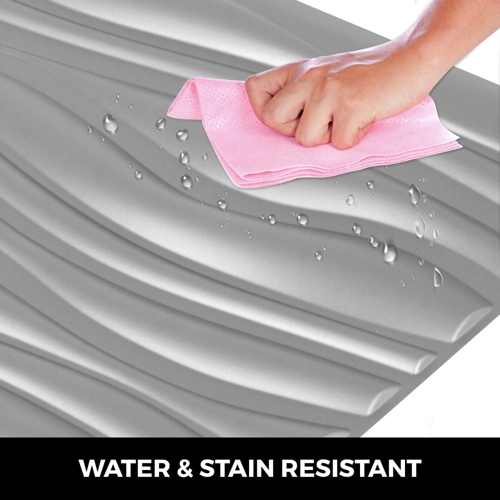 3d Wandpaneel Silber 13 Stücke Deckewandverkleidung Raumdekoration