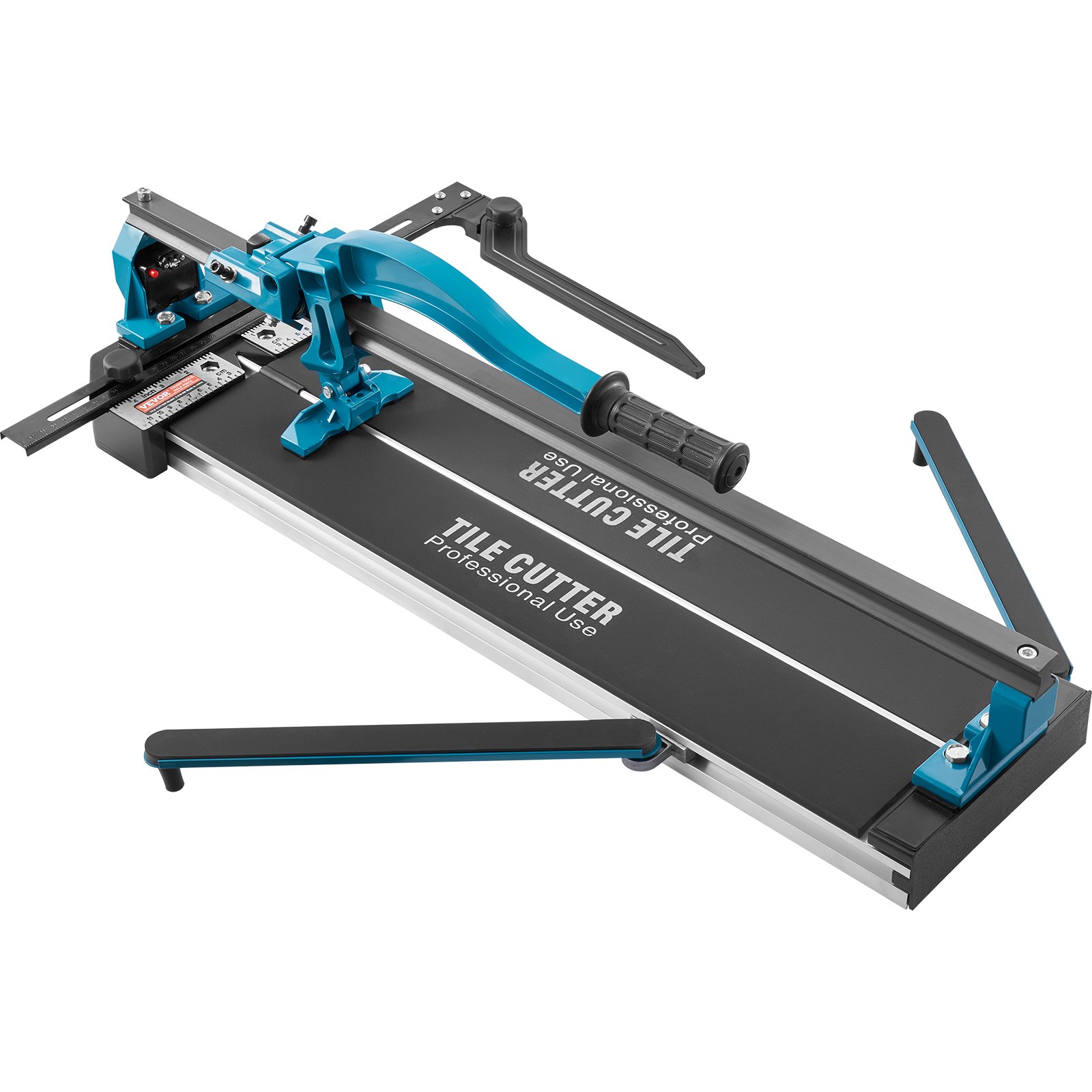 VEVOR Manuelle Fliesenschneidmaschine 35-600 mm, Fliesen Schneidemaschine, Fliesenschneider Schnittdicke 6-15 mm, Extra Schneidrad, Keramik Bodenfliesenschneider, Laser-Positionierung, Einspurig 6 kg