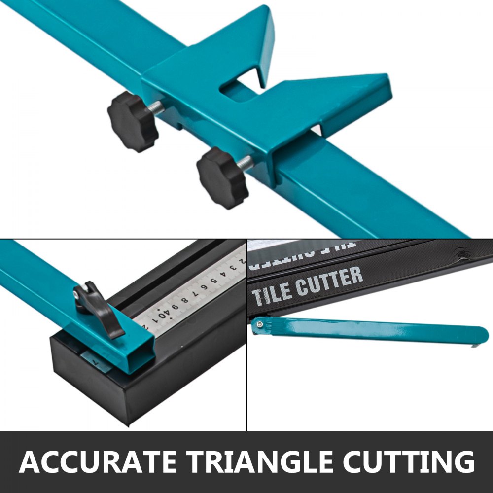 Fliesenschneider Handfliesenschneider Fliesenschneidmaschine Manuell 800mm Stahl