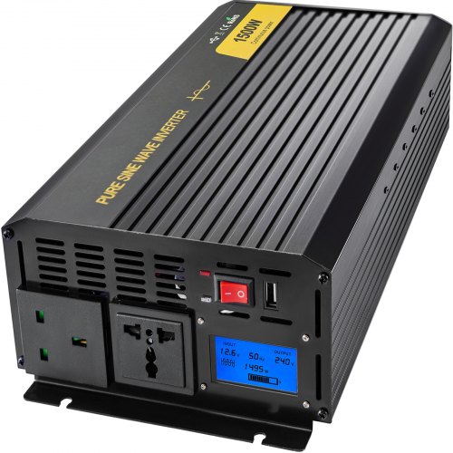 Reiner Sinus Spannungswandler 1500w 3000w 12v 230v Wechselrichter Inverter Lcd