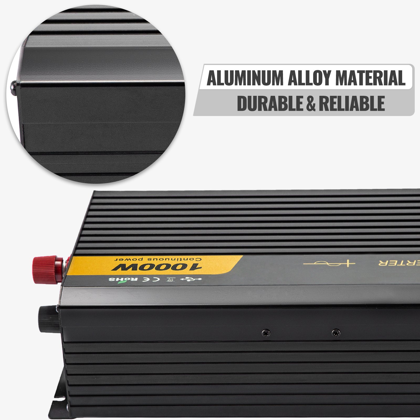 Reiner Sinus Spannungswandler 1000w 2000w 3000w Watt 12v Auf 230v Mit Lcd