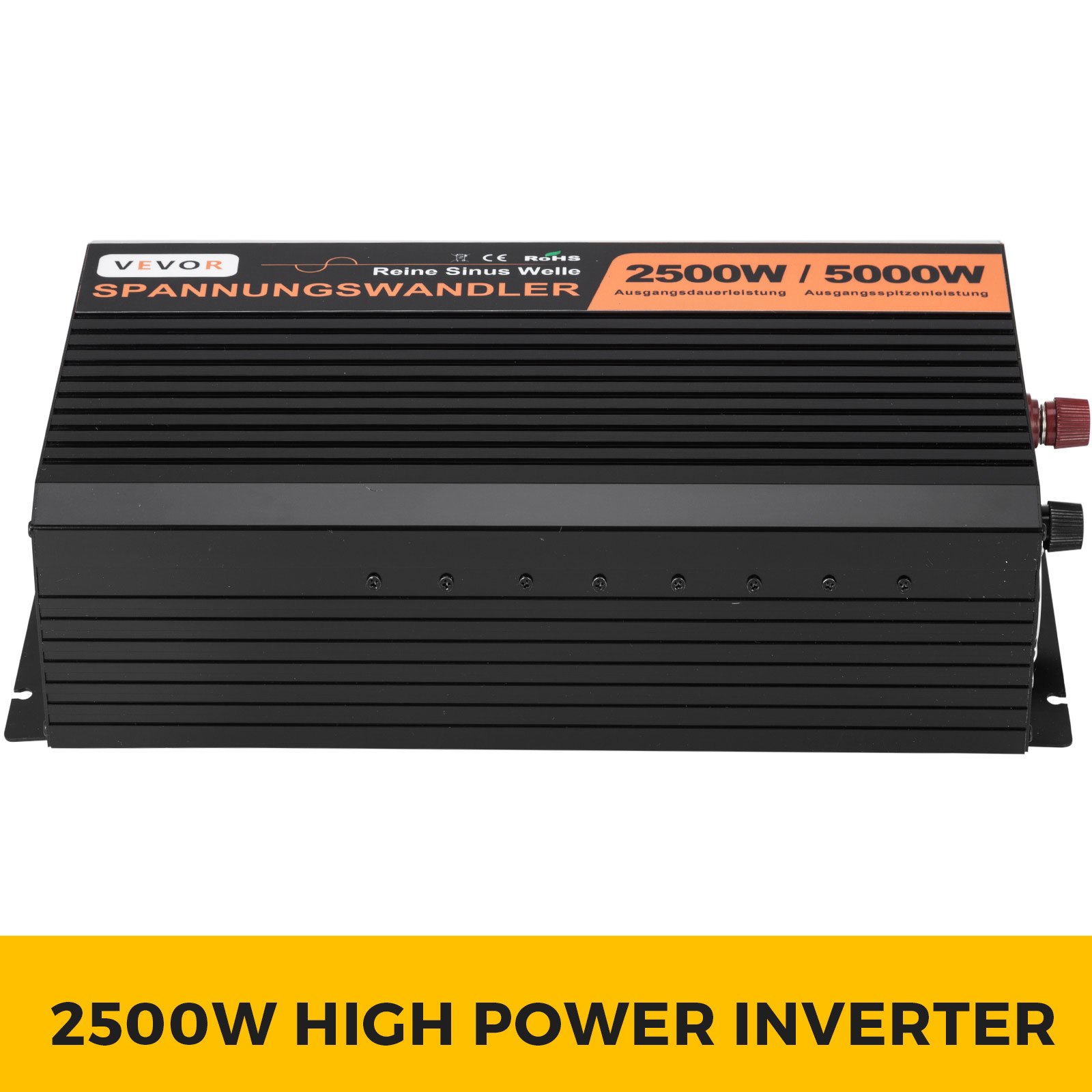 Spannungswandler Reiner Sinus 2500w 5000 W 24v 230v Wechselrichter Inverter Lcd