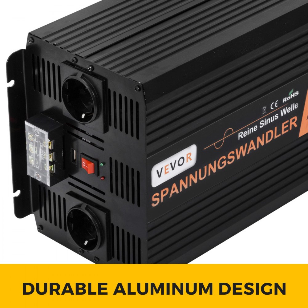 3500w/7000w Spannungswandler Wechselrichter 24v Auf 230v Power Inverter Usb