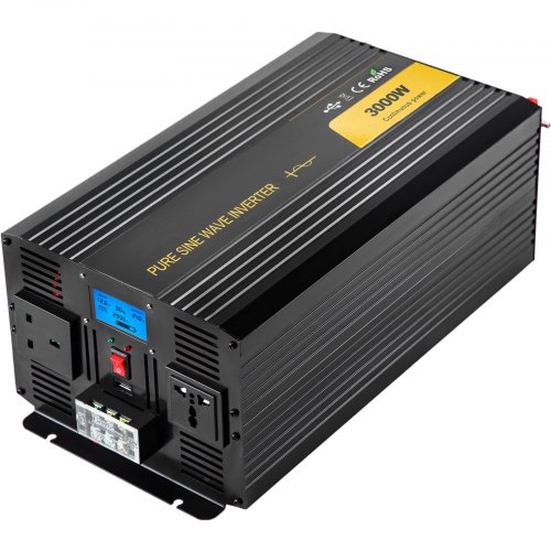 3500 7000w Reiner Sinus Spannungswandler Wechselrichter 12v 230v Inverter Lcd Ce