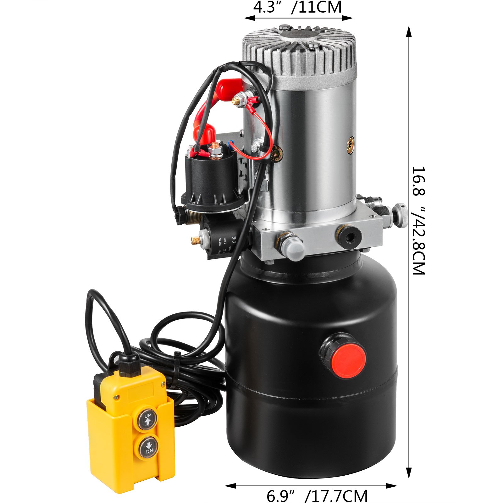 Hydraulikaggregat Einfachwirkende Hydraulikpumpe Mit 4l öltank