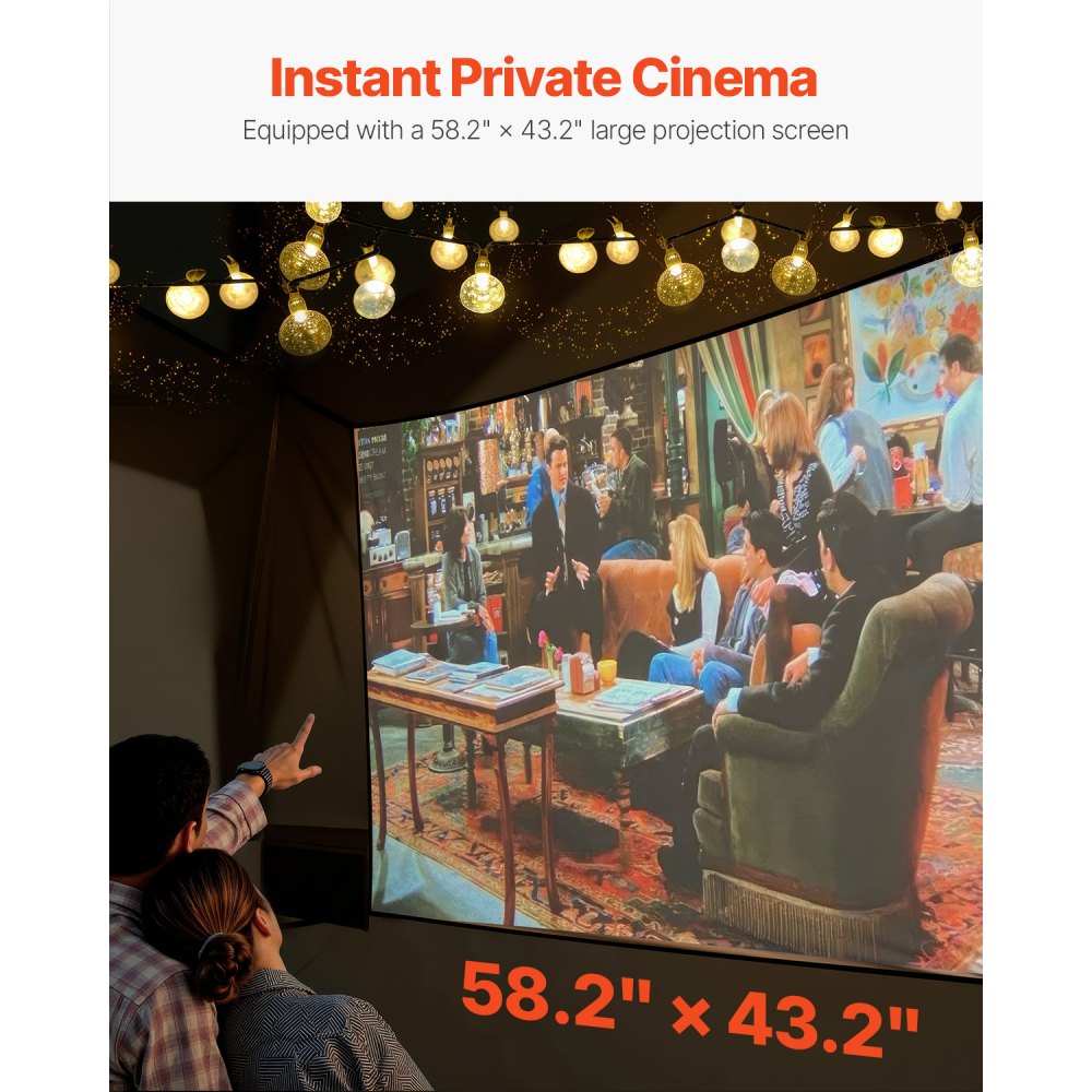 VEVOR SUV Tent Camping Car Tent (248 x 308 x 230 cm) Waterproof PU2000 Spacious Double Layer Design for 5-8 People, SUV Camping Tent with Windows & Mesh Windows & Rain Canopy & Bag