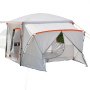 VEVOR SUV Camping Tent for 5-9 Person, 3.96 x 3.05m 3-Season SUV Tailgate Tent with Ventilated Windows, PU2000mm Waterproof Dual-Use Car Rear Hatch Tents for Outdoor Hiking Travels