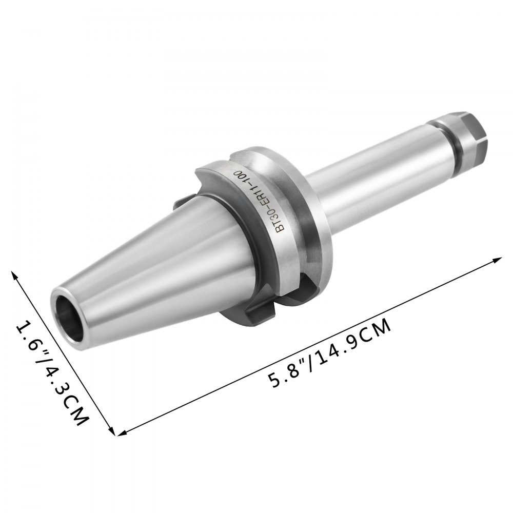 Bt30 Er11 4 "100mm Spannzangengenauigkeit 0,0001"werkzeughalter Für Cnc-fräse