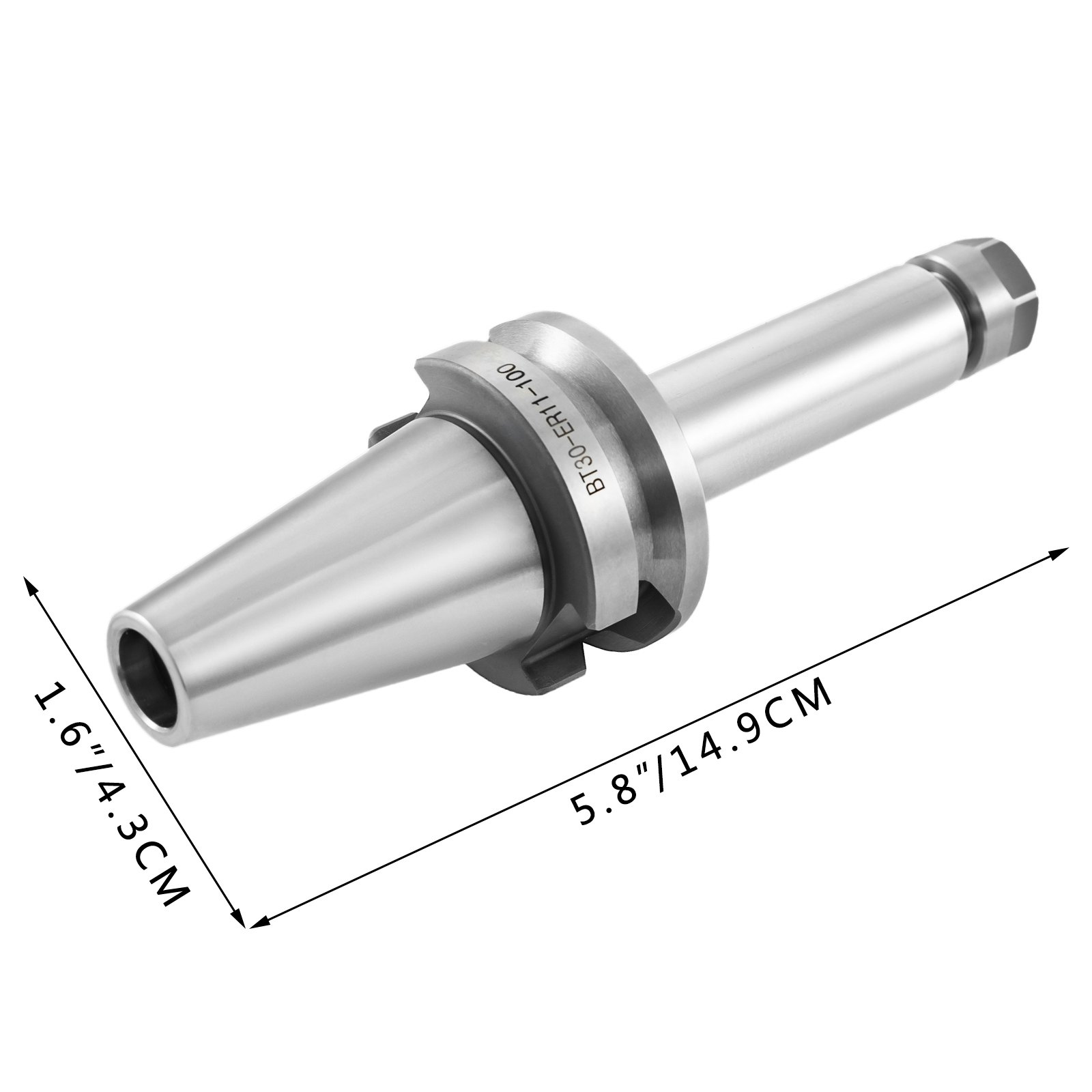 Bt30 Er11 4 "100mm Spannzangengenauigkeit 0,0001"werkzeughalter Für Cnc-fräse