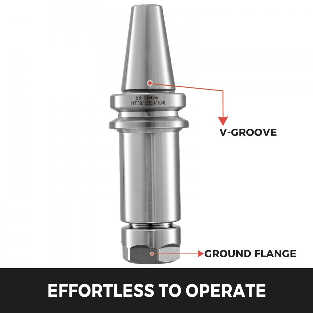 Spannzangenfutter Spannfutter Spannzangen Bt30 Er20 100 Mm Drehmaschine
