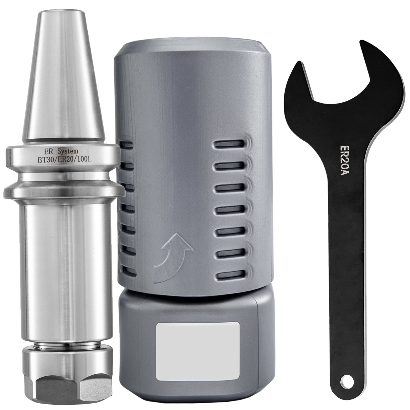 Spannzangenfutter Spannfutter Spannzangen Bt30 Er20 100 Mm Drehmaschine