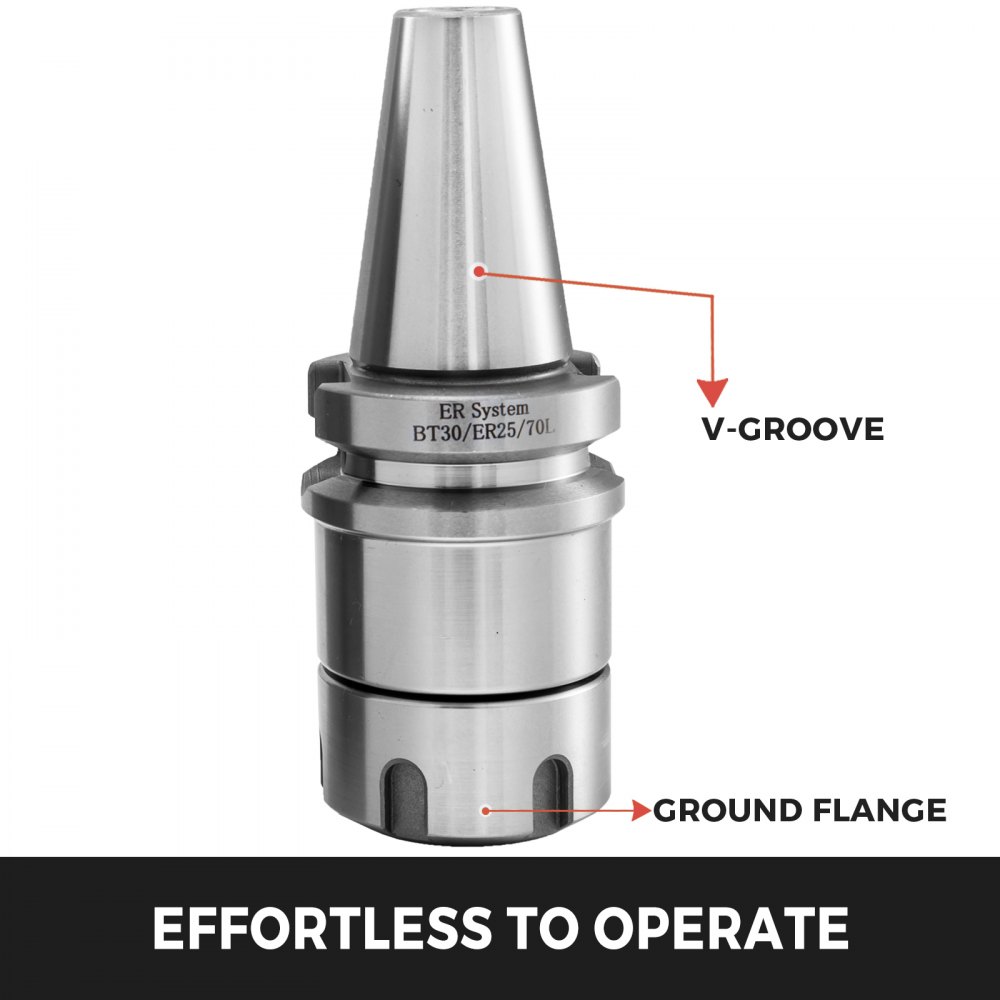 Spannzange Bt30 Er25 70l Gehärtet Glatt Langlebig Spannzangenfutter Cnc