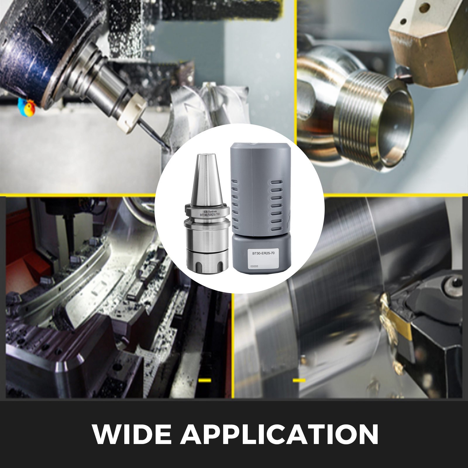 Spannzange Bt30 Er25 70l Gehärtet Glatt Langlebig Spannzangenfutter Cnc