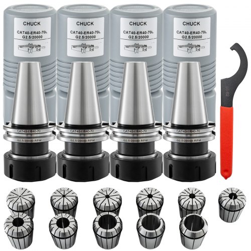 Er40 ø70mm Spannzangen Spannzangenfutter Für Industrie Fräsmaschinen Maschinen