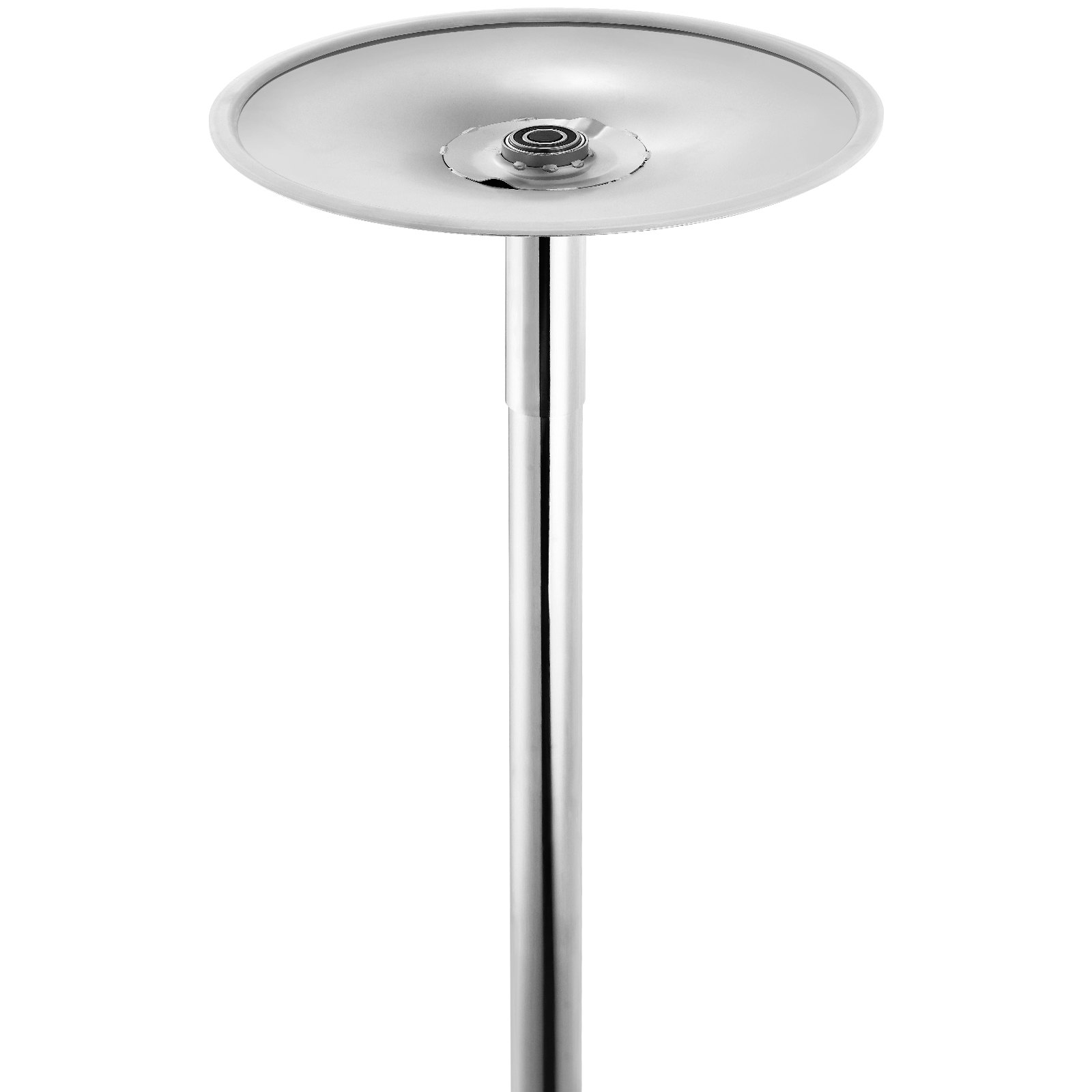 VEVOR Professionelle Tanzstange, Pole Dance Tanzstange Profi ca. 216,3-270 cm Höhenverstellbare Abnehmbare Fitnessstange Spinning Fitness Silber, Statische Tanzstange Fitnessstudios