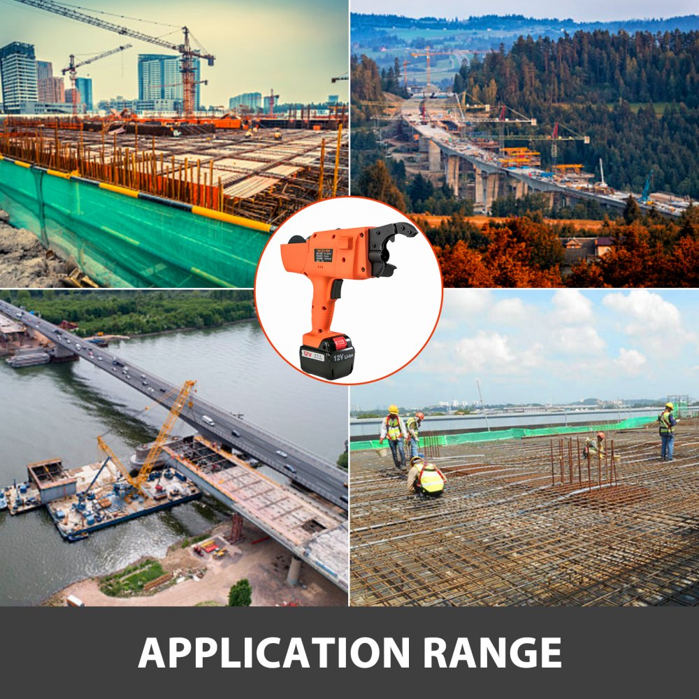 Bindemaschine Inkl. 2 Bindedraht 2 Akkus Automatische Drathbindemaschine 30-60mm