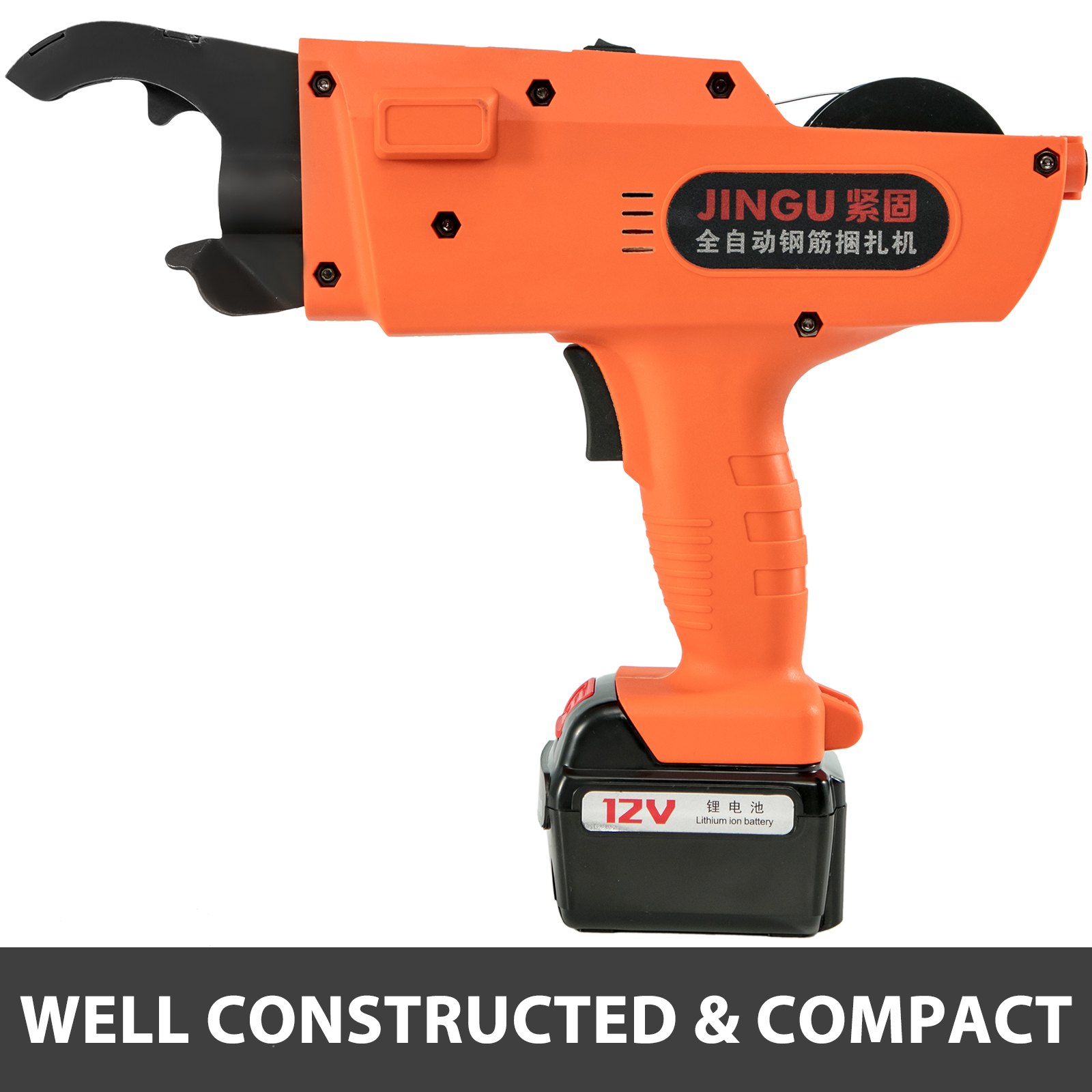 Bindemaschine Inkl. 2 Bindedraht 2 Akkus Automatische Drathbindemaschine 30-60mm