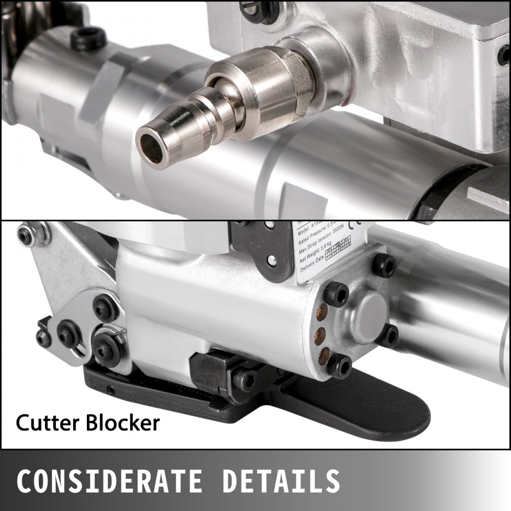 Vevor Pneumatisch Umreifungsgerät A25 Umreifungsband Verpackung Strapping Tool