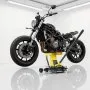VEVOR Hydraulischer Rangierwagenheber 2 t Tragkraft, Flacher Wagenheber aus Stahl mit Einkolben-Schnellhubpumpe, Autoheber für Pkw, Motorräder und ATVs, 150–435 mm Hubbereich, Rennwagenheber