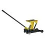 VEVOR Hydraulischer Rangierwagenheber 2 t Tragkraft, Flacher Wagenheber aus Stahl mit Einkolben-Schnellhubpumpe, Autoheber für Pkw, Motorräder und ATVs, 150–435 mm Hubbereich, Rennwagenheber