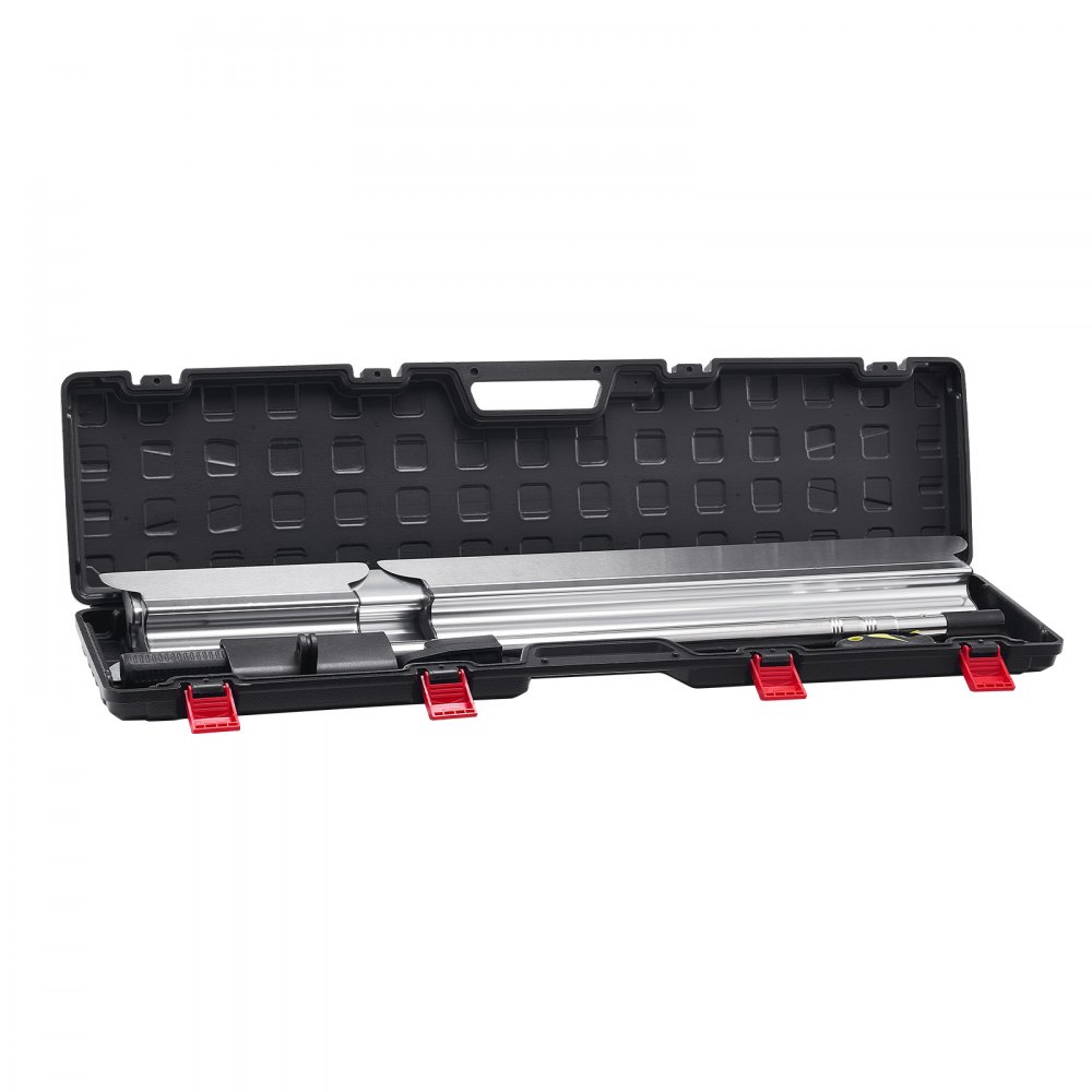 VEVOR Dekorspachtel Set 25 cm / 60 cm/ 80 cm Breitspachtel, 0,89 - 2 m Klingenlänge Trockenbau Flächenspachtel, 0,5 mm Klingenstärke Fassadenspachtel aus Edelstahl, ergonomischer Griff Gipserspachtel