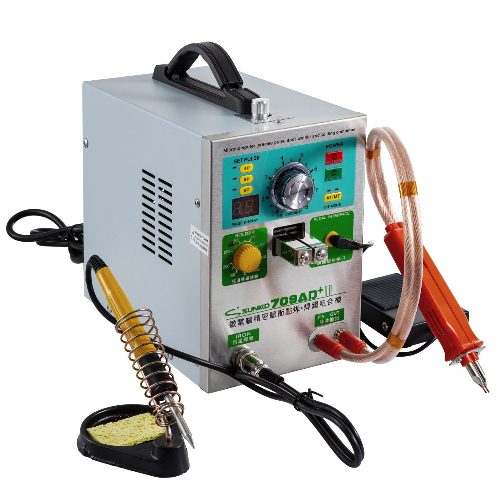 709ad+ Punktschweißgerät Für Akkus Schweißgerät Welder 80v Batterieanalysator