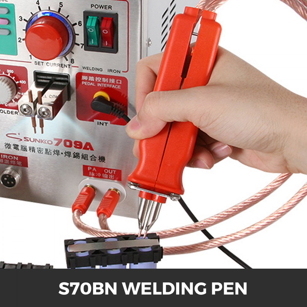709a Punktschweißgerät 1.9kw Battery Spot Welder Punktschweißen Maschine Akkus