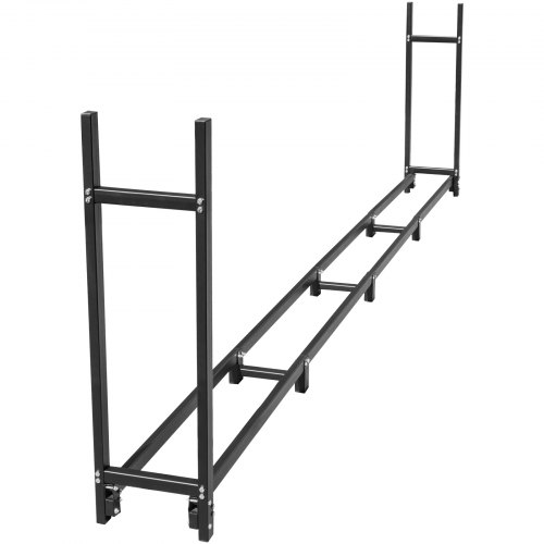 Vevor Kaminholzständer Kaminholzhalter Kaminholzablage Metall 488,5x36,2x122 Cm